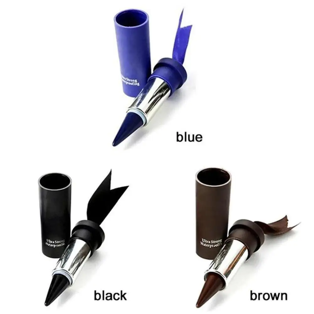 Thick Eyeliner Cream Women Smoky Eyes Eyeliner Pencil Black Liner Waterproof Pen Natural Lasting Black Long Liner Gift eyeliner pencil eyeliner paste