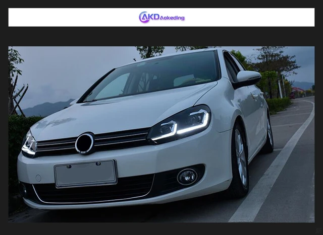 R20 / GTI Bi-Xenon Look LED Scheinwerfer für Volkswagen Golf 6