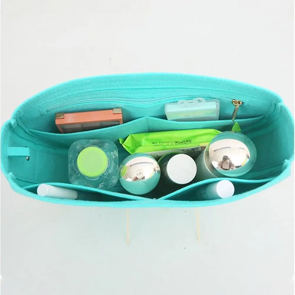 Durable Felt Handbag Insert - Portable Storage and Organization Solution