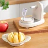 Manual Food Crusher Multifunctional with Stainless Steel Blades Apple Peeler Plastic Hand Crank Fruit Peeler for Kitchen Gadgets 2