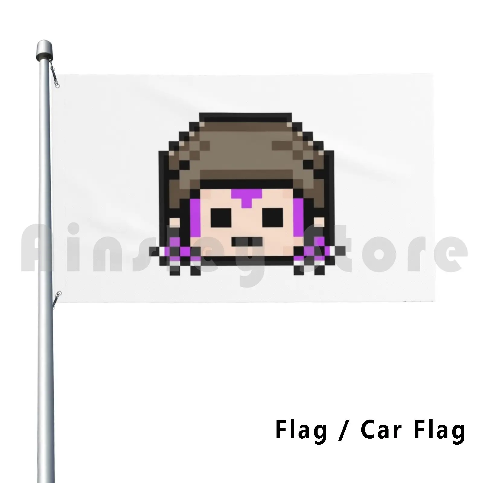 Kazuichi Soda Sprite Outdoor Decor Flag Car Flag Kazuichi Soda Kazuichi Ultimate Mechanic Danganronpa Danganronpa