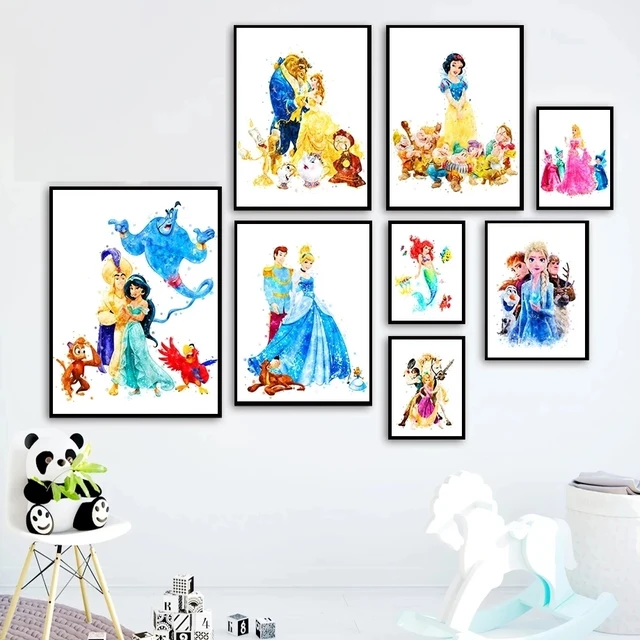 Disney Print Wall Art Princess Snow Poster