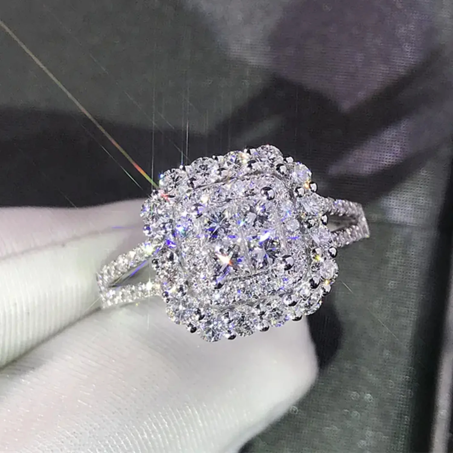 Zircon Decor Ring
