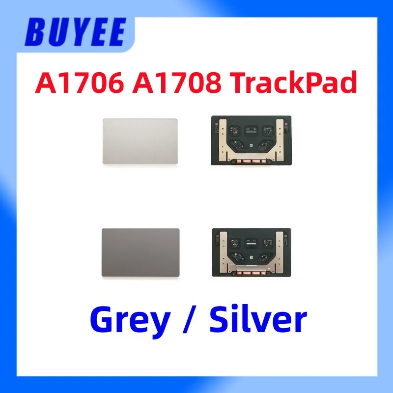 Trackpad Di Ricambio Argento Con Cavo Flessibile Per MacBook Pro Retina 13" A1708 (Fine 2016 / Metà 2017) - 3