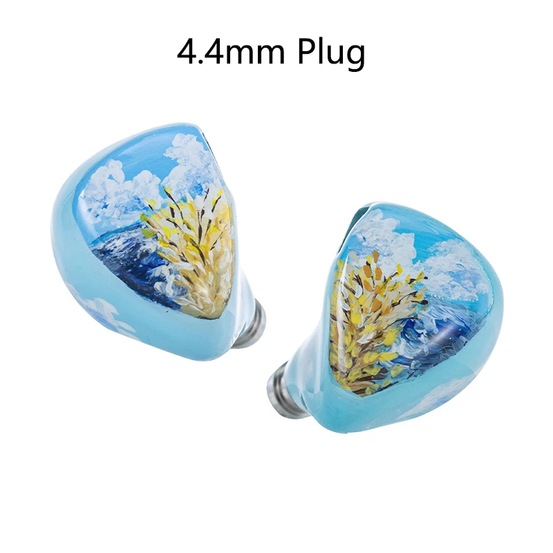 QoA Cloud Scape DD + Planar Hybrid Driver IEMs In-ear HIFI Wired