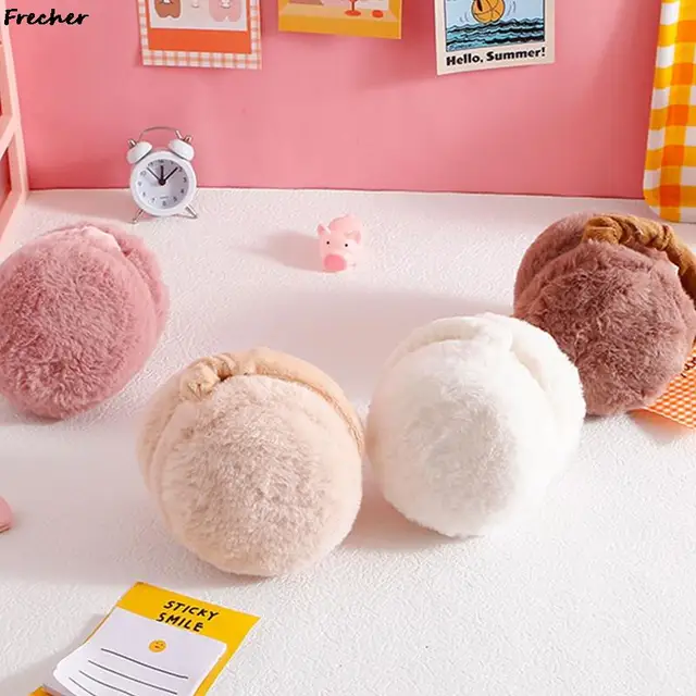 Paraorecchie Invernali Per Bambini In Peluche Glitterato - Morbido E Antivento Per Sport Esterni - Foto 9