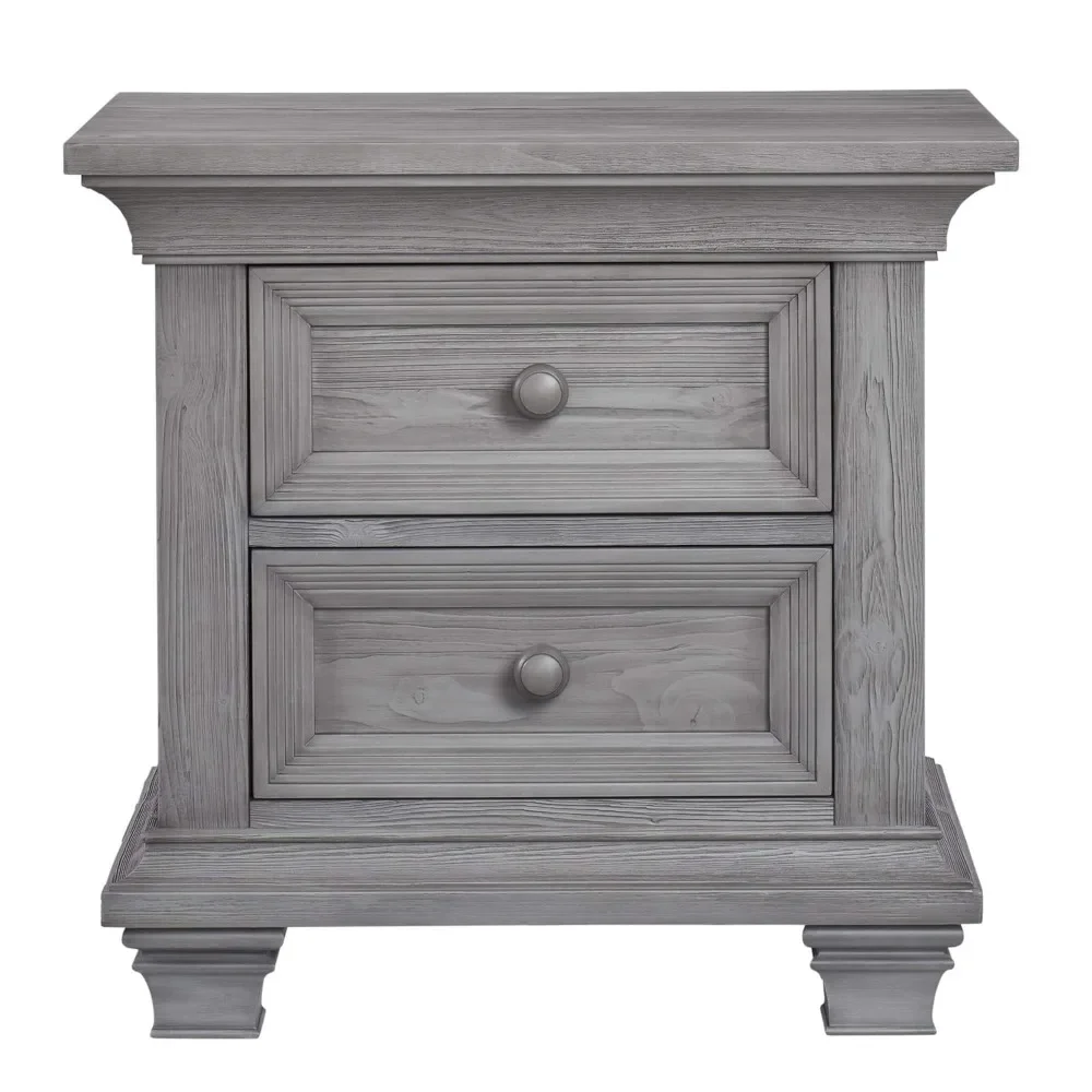 Westport 2 Drawer Nightstand, Dusk Gray 4