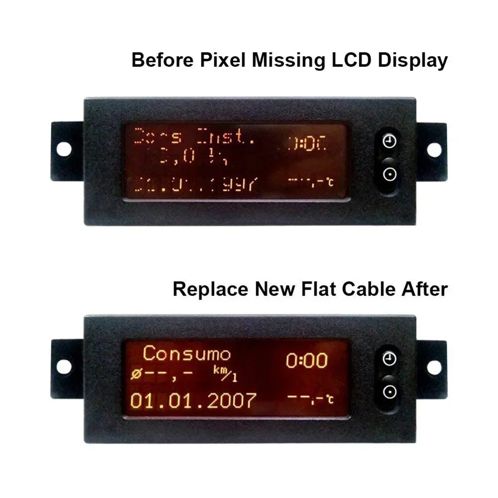 Opel ASTRA 정보 디스플레이용 LCD 디스플레이 024461677   자동차 스테레오 화면 픽셀 수리 LCD 디스플레이 리본 케이블 쉬운 설치