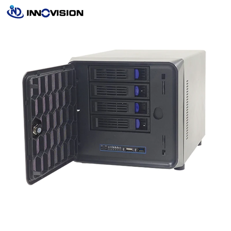Motherboard para Armazenamento de Rede Doméstica Bays Disk Nas Case Suporte Mini Itx 2023 Novo - Imagem 2