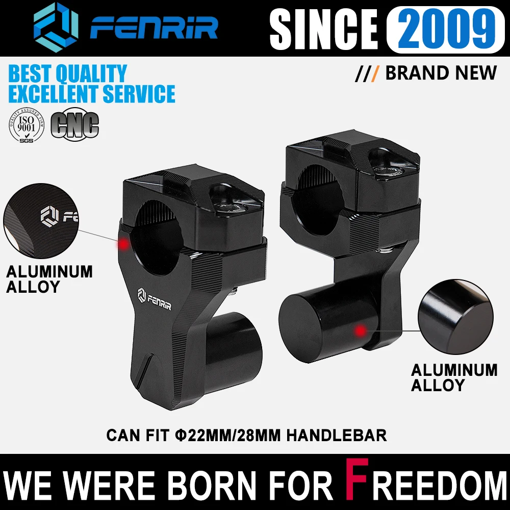 

Motorcycle Handlebar Riser for Ducati Multistrada Monster Hypermotard Scrambler Streetfighter ZERO CFMOTO GAS GAS Benelli CAN-AM