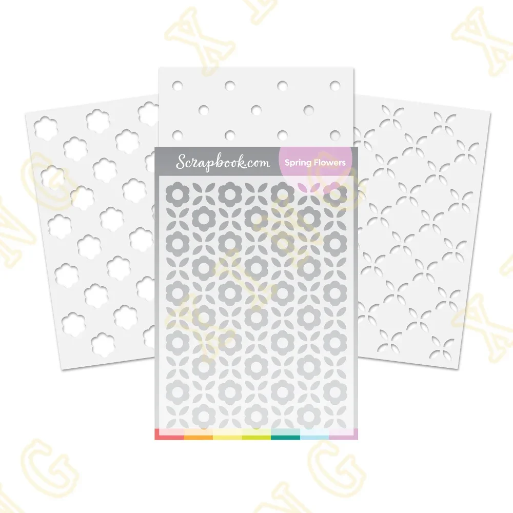 

Spring Flowers 2024 New Hot Selling DIY Drawing Template Painting Scrapbooking Paper Card Embossing Album Decorative Craft
