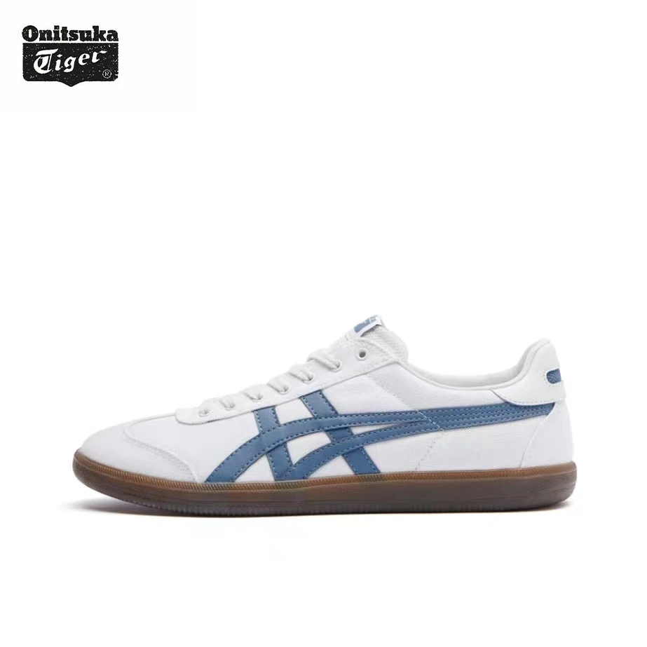 thumbnail image 1 of Zapatillas de running Asics Onitsuka Tiger Toukuten para mujer, clásicas, ligeras, blancas y azules, 1 of 4