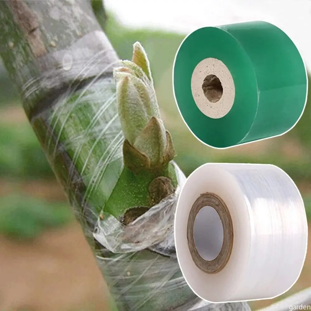 Garden Tools Plant Tying Tool PE Garden Grafting Tape Stretchable Self-adhesive Waterproof Seedlings Protection Membrane Fruit Tree Pruner Protection Tool