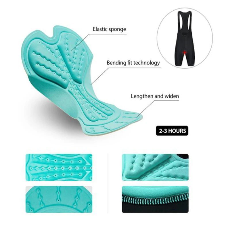 Bicycle Bib Shorts Men Wear Cycling