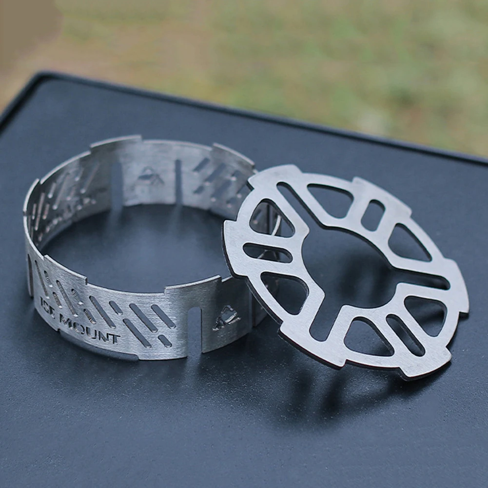 Description Picture 6 of itemWindproof Screen Stainless Steel Cassette Stove Windproof Ring High-temperature Resistant Camping Picnic Cooking Supplies