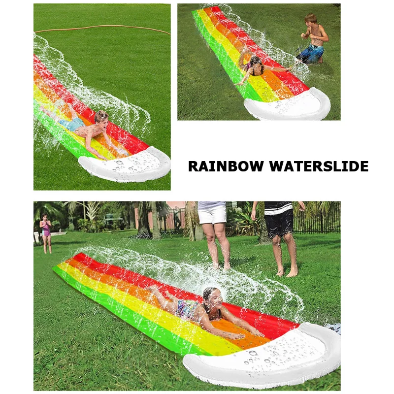New Games Center Backyard Children Adult Toys Inflatable Water Slide Pools Children Kids Summer Gifts Backyard Outdoor Water Toy 3