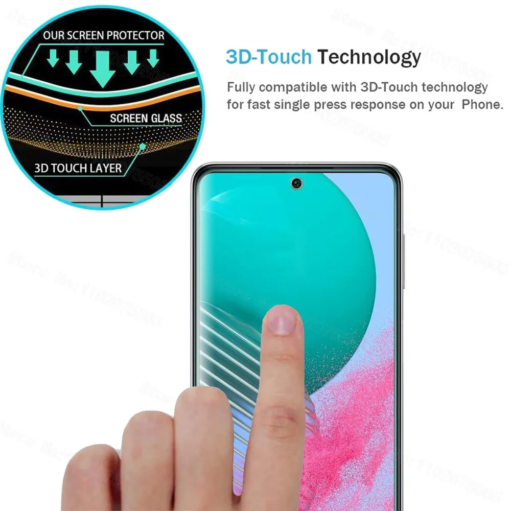 Ultra Clarity Tempered Glass Screen Protector - Scratch-Resistant & Case-Friendly