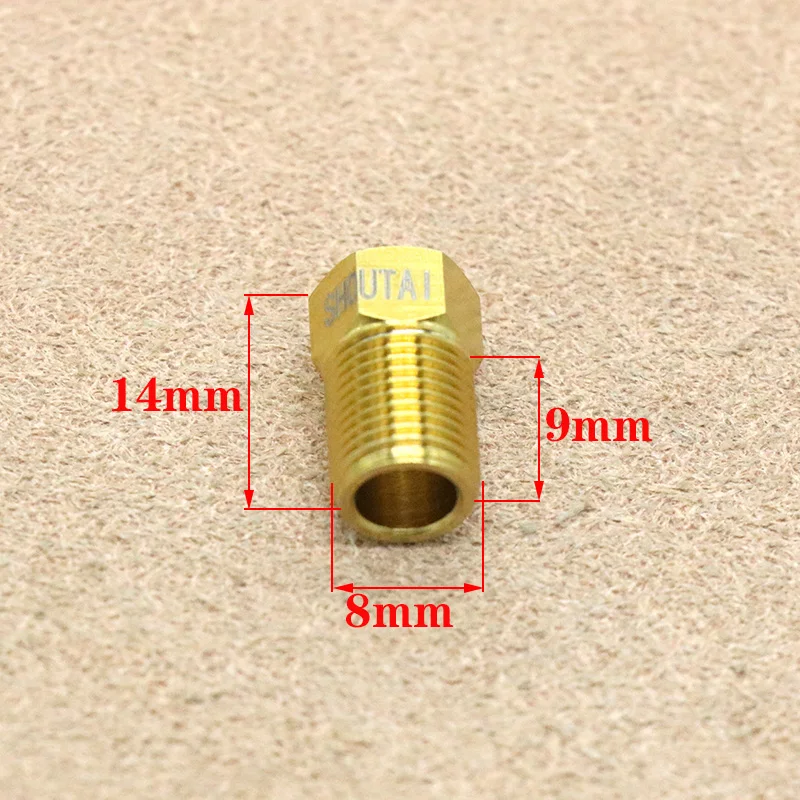 TC4 Titanium Interface Adapter Screw Bicycle Parts Brake Oil Pipe 2Pcs For Shimano XT M800