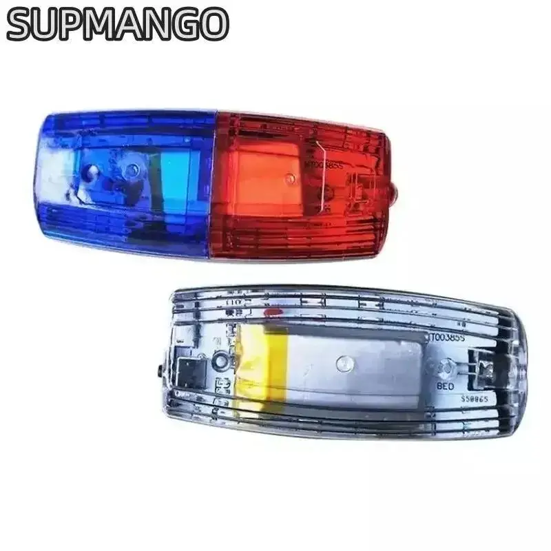 Police Shoulder Clip Light Sanitation Worker Safety Patrol Alarm Flash Signal Strobe Lamp Red Blue LED Shoulder Warning Light - Image 6