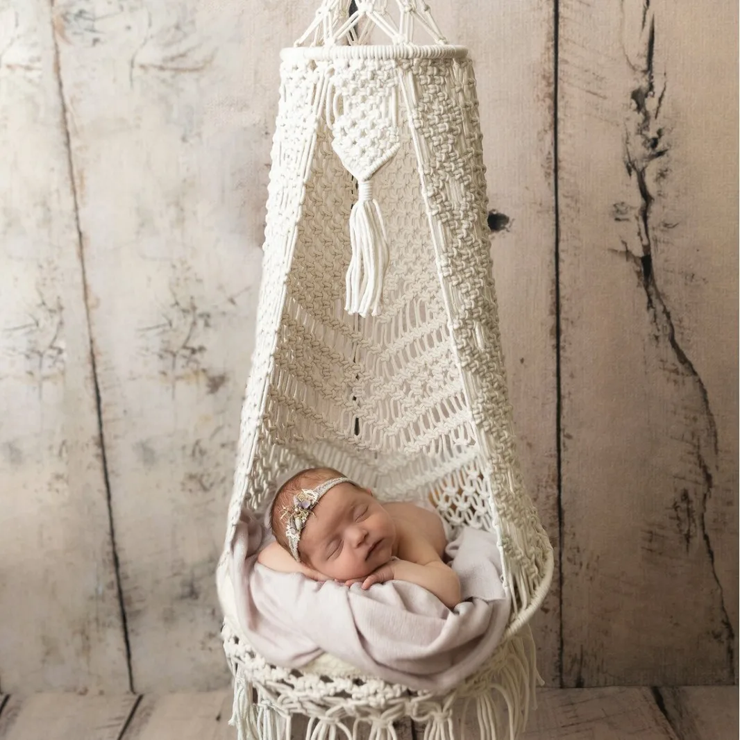 Newborn Lace Hammock Prop 2
