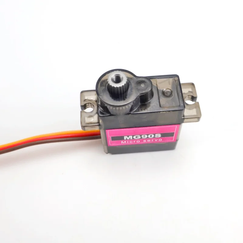 Set of 5/10 MG90S 360° All-Metal Gear 9g Servos - Upgraded Version