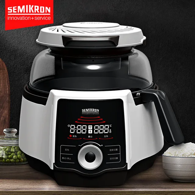 Saimi controlled cooking machine household automatic intelligent lazy cooking pan multifunctional cooking robot