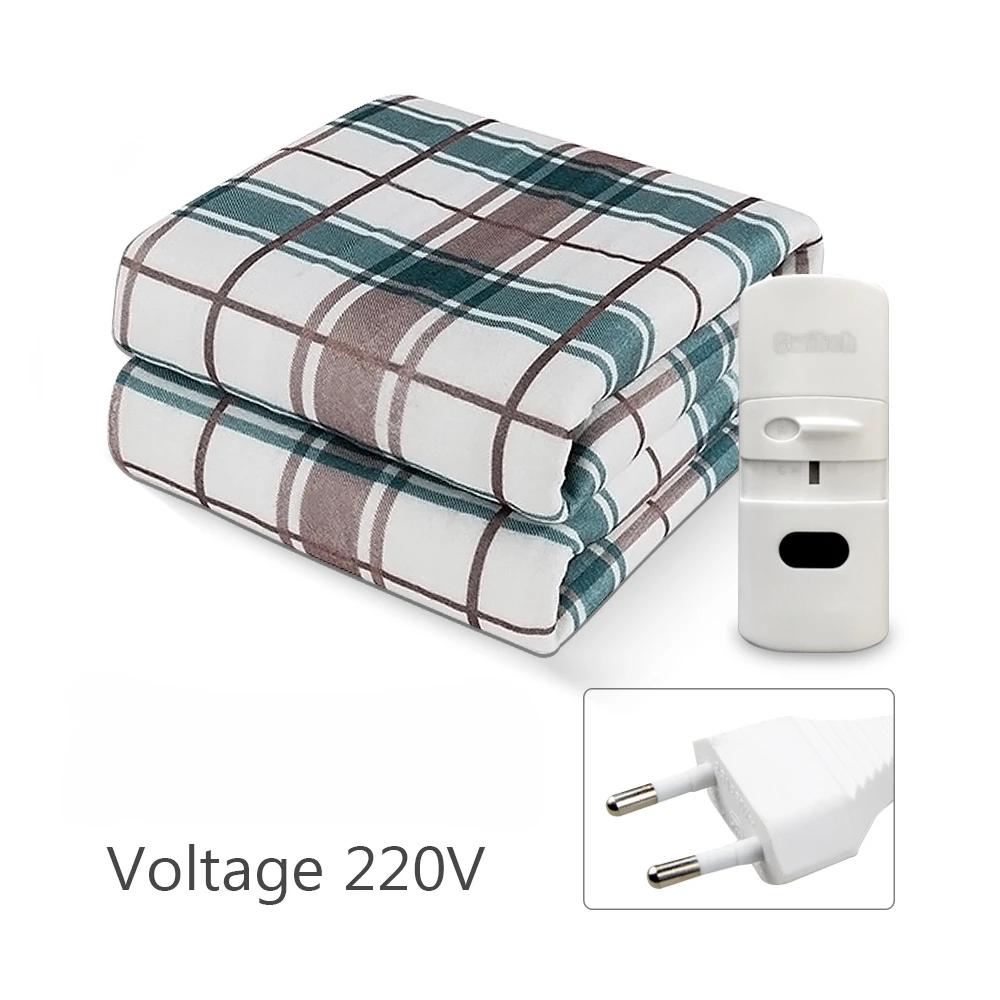 Cozy Electric Heated Blanket - Adjustable Temperature Thick Thermal Mat