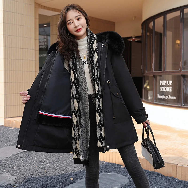 Рисунок 2 - Женская хлопковая куртка средней длины