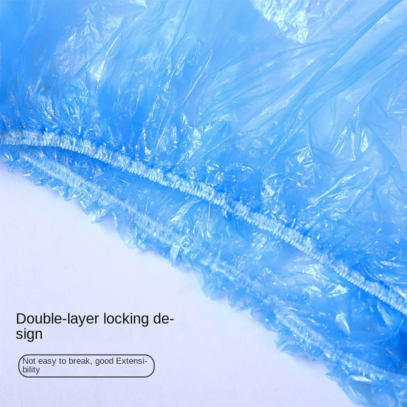 Disposable Cap Satin Hat for Sleeping Bathroom Caps Sauna Dyed Hair Products Household Waterproof 100pcs Women Hood Elastic Home