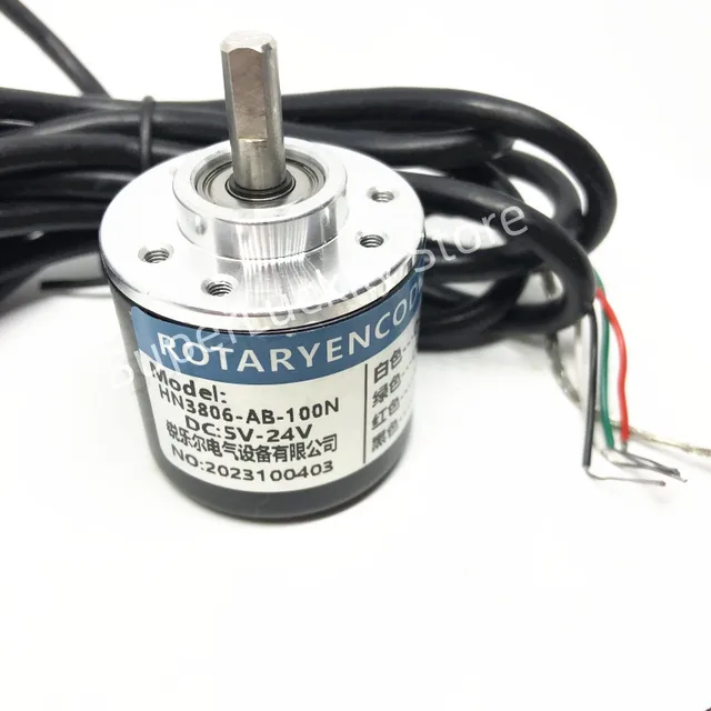 Encoder Rotativo Incrementale 600P/R | Sensore Fotoelettrico DC5-24V | Albero 6mm Per Controllo Posizione - Foto 2