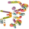 Baby Bath Toys Wall Bathtub Toy Assembling Slide Wind-Up Duck Slide Bathroom Shower Tracks Water Toys for Toddlers Kids Gifts 1