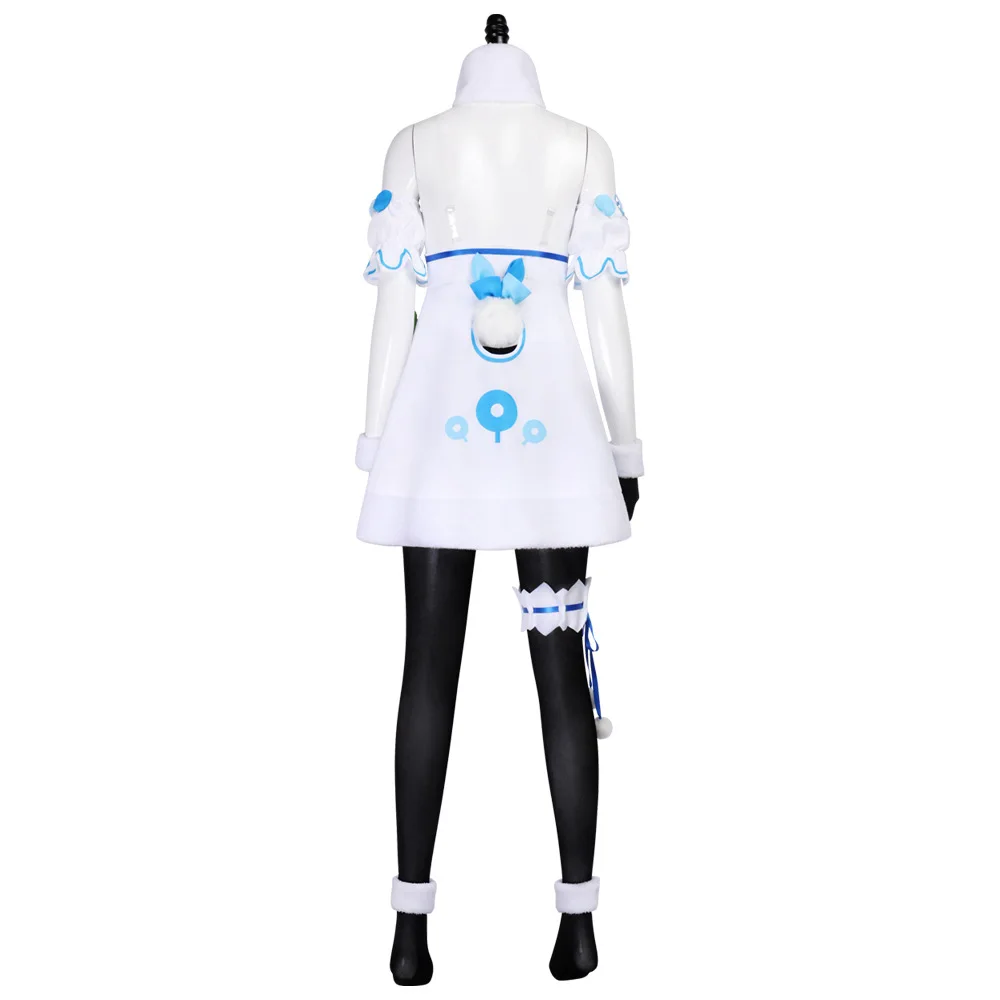 VTuber: Hololive Usada Pekora | Bunny Girl Cosplay Costume 33 Hololive Pekora Bunny Girl Cosplay Costume for Women (Unofficial)