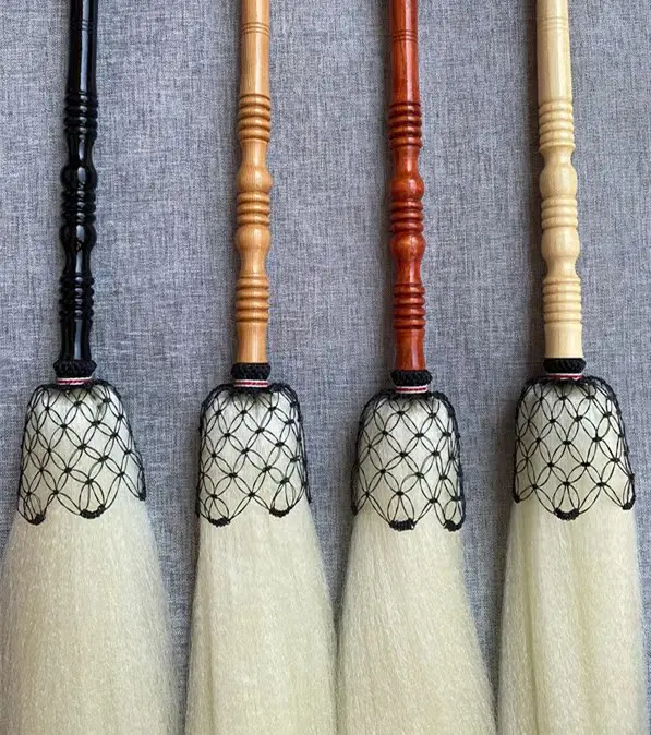 True  Tail Tai Chi Dust Whisk Fly Swatter Monastic Supplies Buddhist Dust Sweeper Taoist Equipment Yoga Fitn Fans