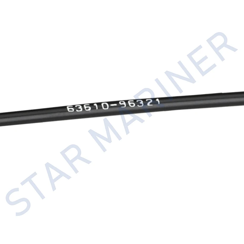 스즈키 선외 모터용 63610 96321 스로틀 핸들 케이블 와이어, 2T DT 15HP 9.9HP 63610 96320 보트 엔진 애프터마켓 부품