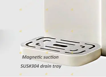 Electric water dispenser Hot and cold plastic water dispenser Modern indoor hous