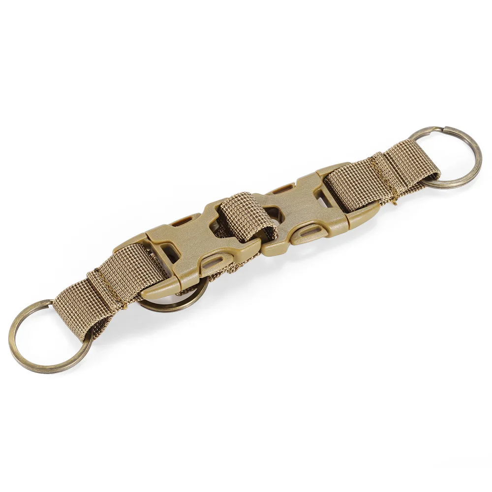 Nylon Tactical Belt Clip Buckle for Outdoor Sport Hiking Climbing