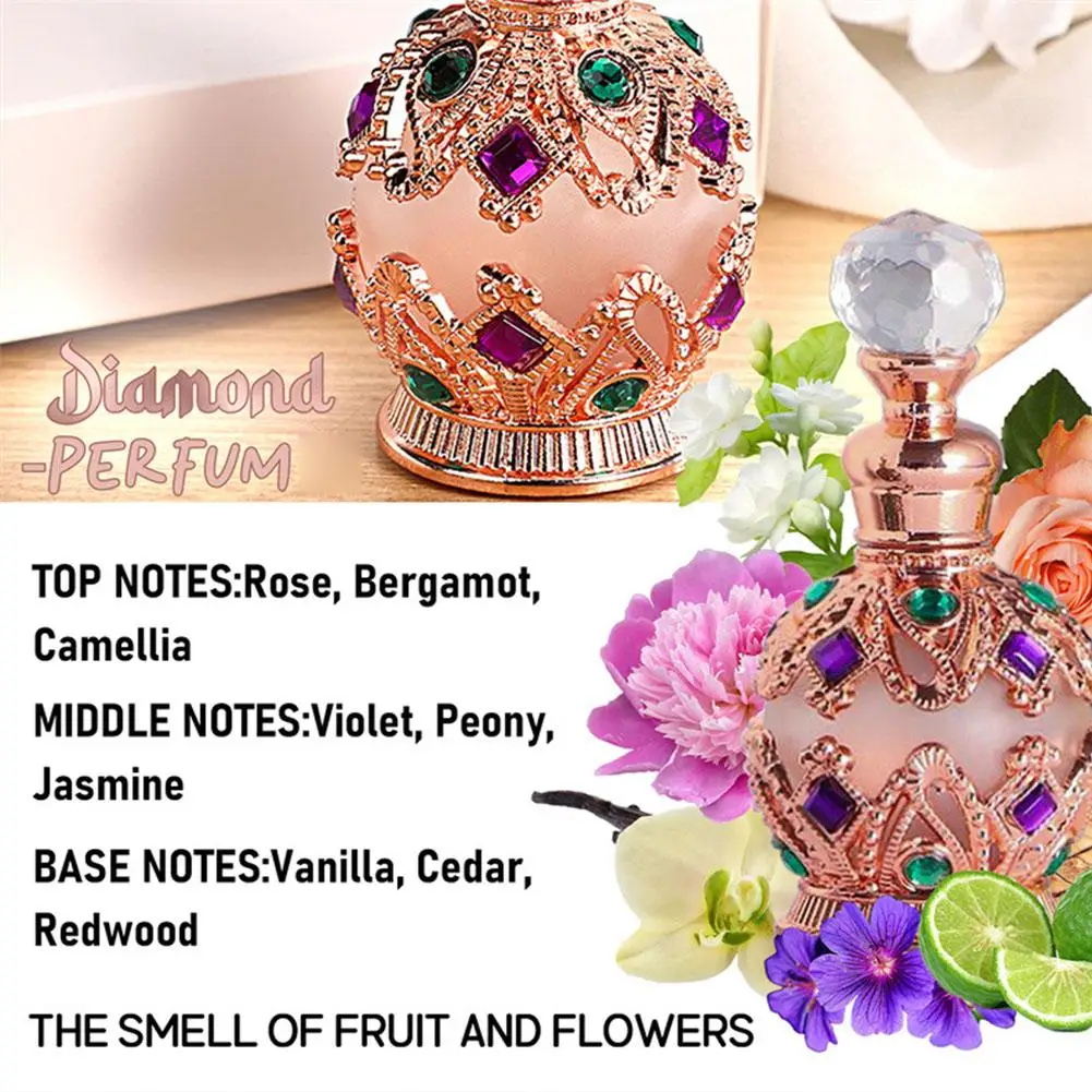 Charming Rose Jasmine And Vanilla Eau De Parfum For Women 15ml_voghion.com