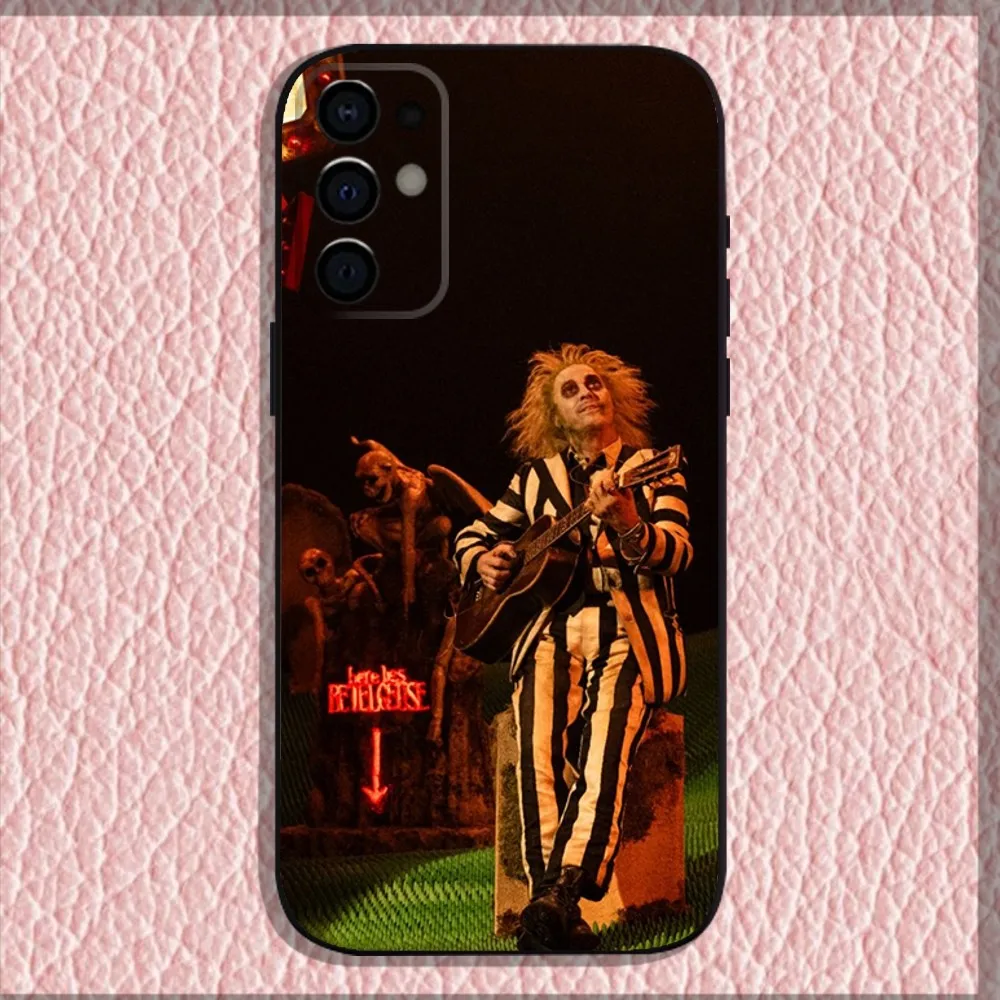 thumbnail image 1 of Movie B-BeetlejuiceS 2 Phone Case For Samsung S24,S21,S22,S23,S30,Ultra,S20,Plus,Fe,Lite,Note,10,9,5G Black Soft Shell, 1 of 5