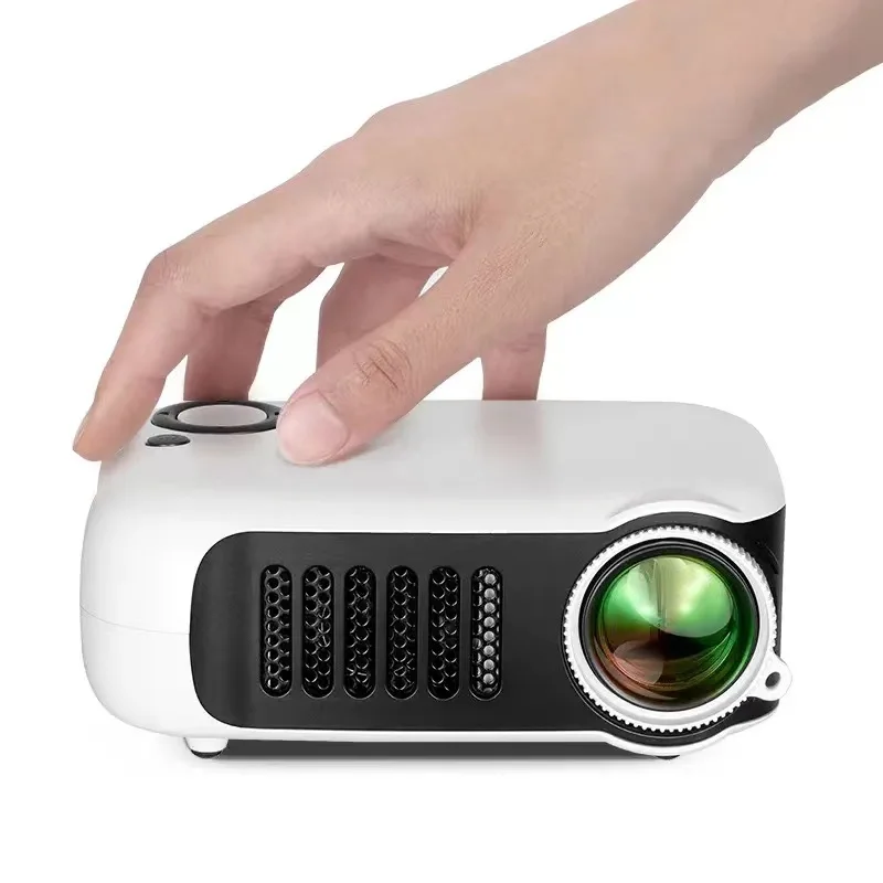 

A2000 MINI Projector Home Cinema Theater Portable 3D LED Video Projectors Game Laser Beamer 4K 1080P Via HD Port Smart TV BOX