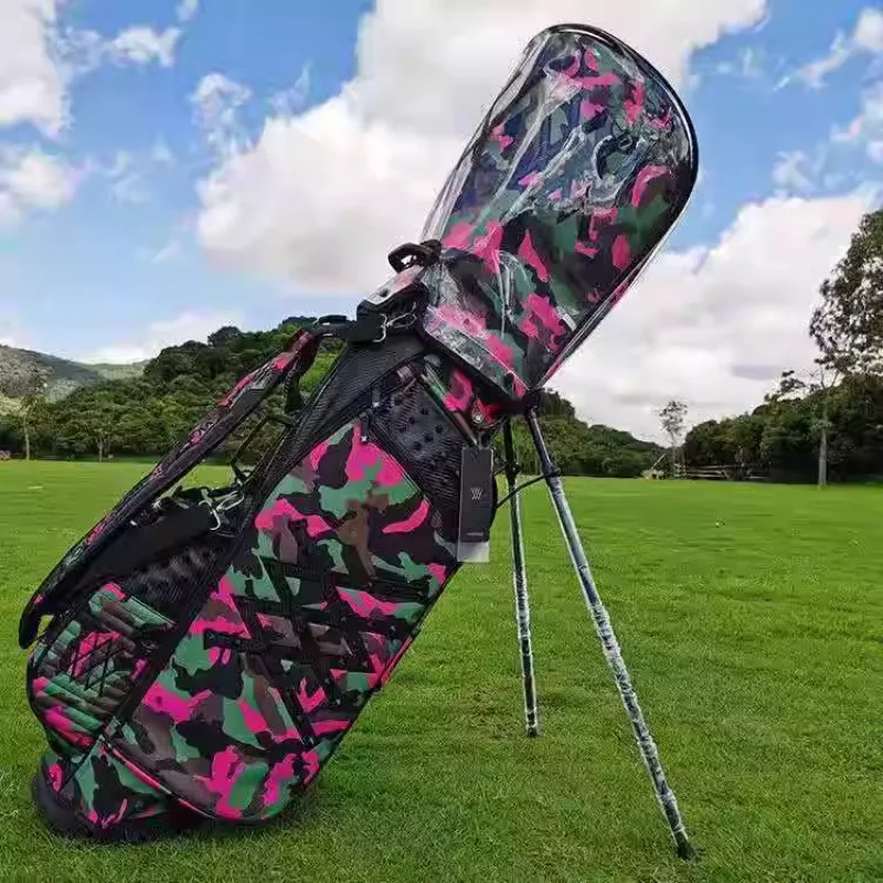 

2023 New Golf Bag Korean Wave Caddie Bag Men's and Women's Lightweight Double Hat Golf Stand Bag 골프 가방