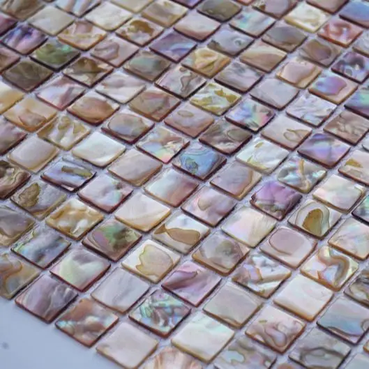 

30pcs 30*30Cm Self-Adhesive Natural Pearl Shell Mosaic Wall Tile Sticker ship to guangzhou