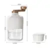 Shaved Ice Machine Non Slip Manual Rotary Ice Crusher for Bars Camping Party 6