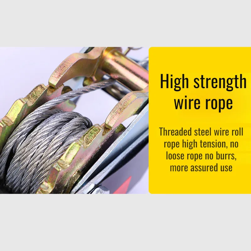 Multipurpose Wire Rope Tensioner Manual Rescue Tensioner Earthquake Ground Disaster Traction Tool