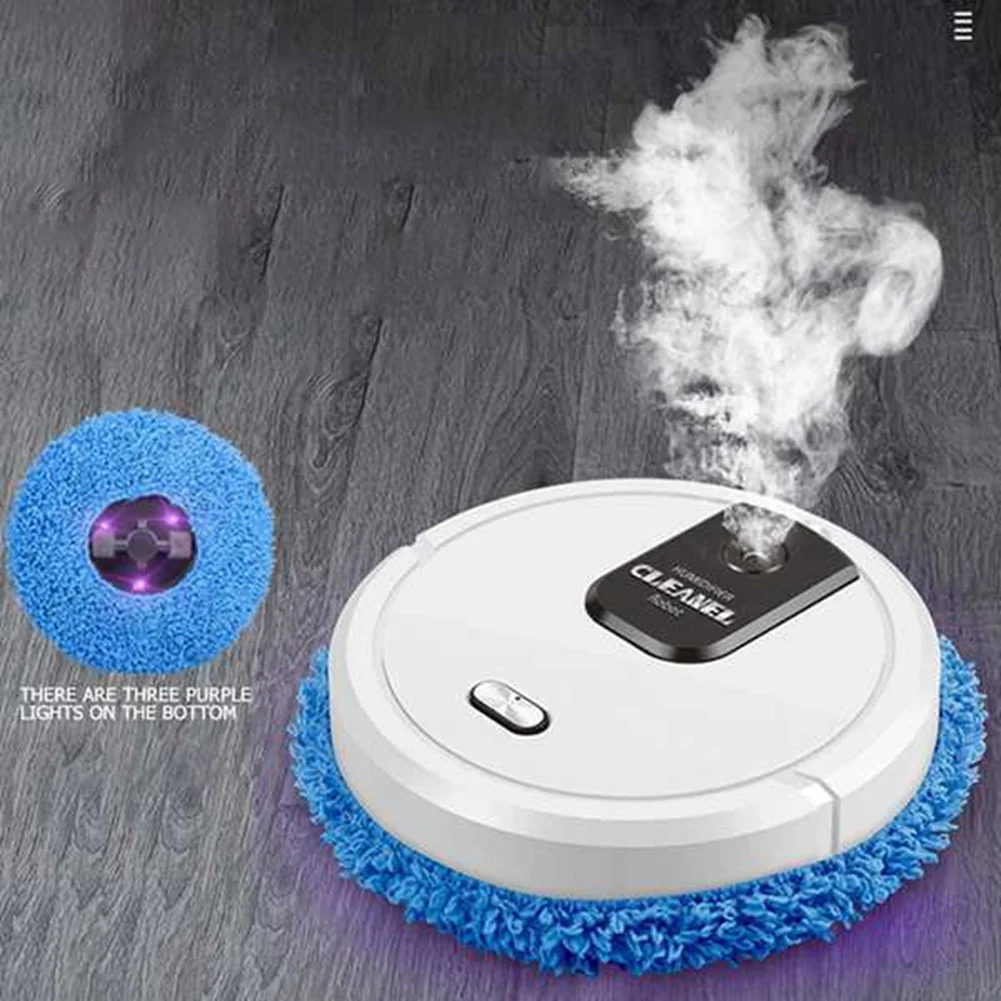 Smart Robot Vacuum Cleaner Sweeping Mopping Smart Mop Robot Dry and Wet Mop Humidifying Strong Suction Robot-A 2