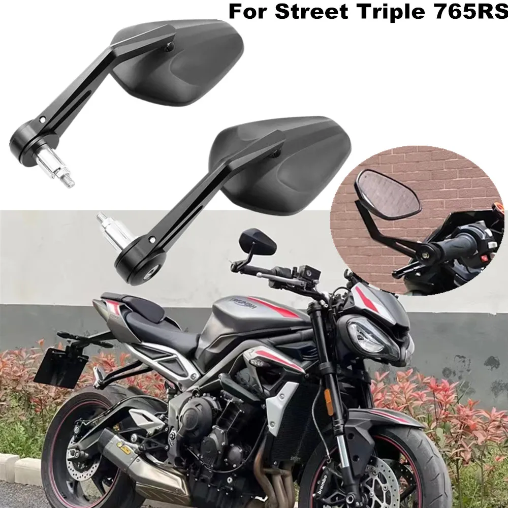 

For Street Triple 765 RS Triple 765rs Triple 765 motorcycle handlebar mirror modified rearview mirror