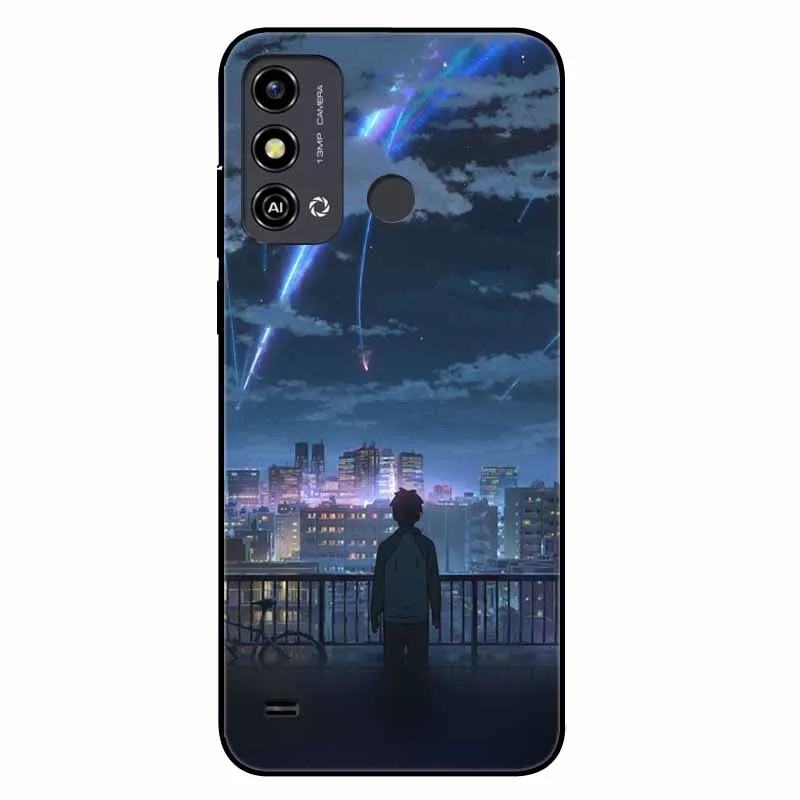 Fashion Silicone Back Cover - TPU Soft Protective Case with Animal Design