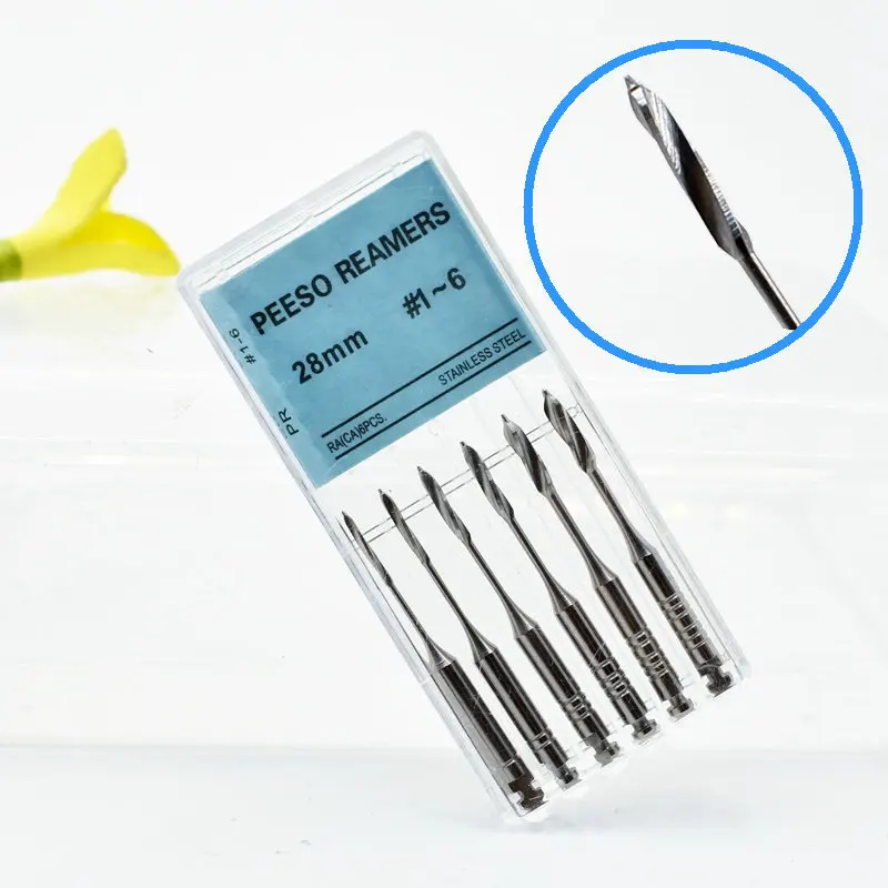 

Dental Endodontic Drill Gates Glidden Peeso Reamers Rotary Paste Carriers 32mm/28mm Engine Use Stainless Steel Endo Files