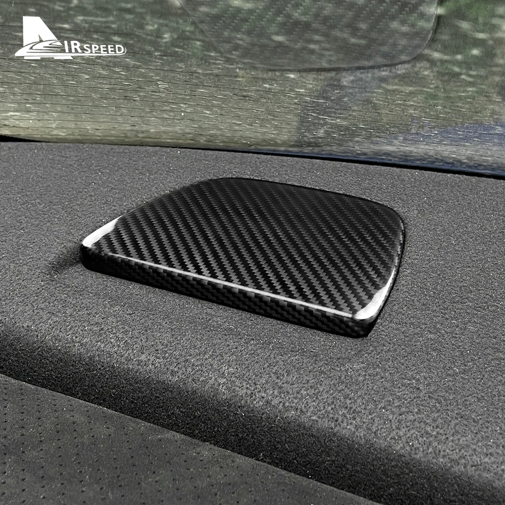 

Real Hard Carbon Fiber Rear Car Seat Top Cover Sticker For Subaru BRZ Toyota GR86 2021 2022 Interior Trim LHD RHD Accessories