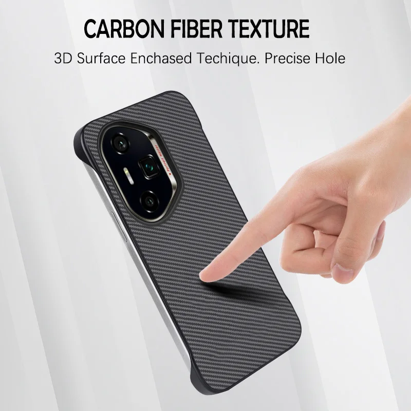 Ultra-Thin Armor Carbon Fiber Shockproof Protective Case