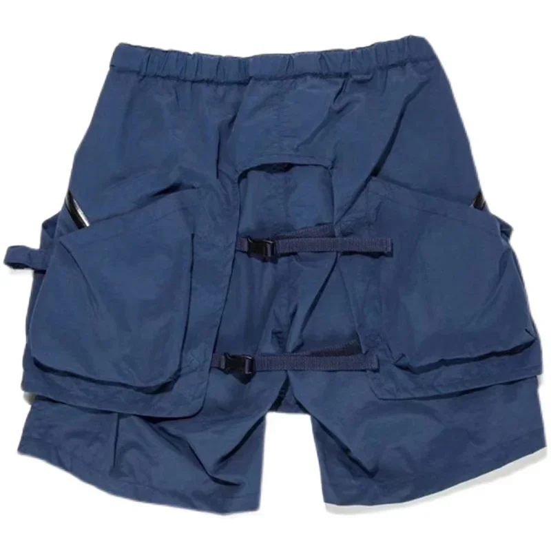 COMFY Japanese Cityboy Waterproof Functional Short  Pants Outdoor Big Pocket 3D Ins Fashion Casual Shorts